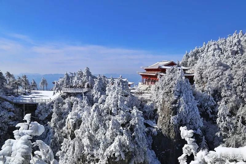 全市各县区雪景美图来袭!商洛人快过眼瘾吧(组图)