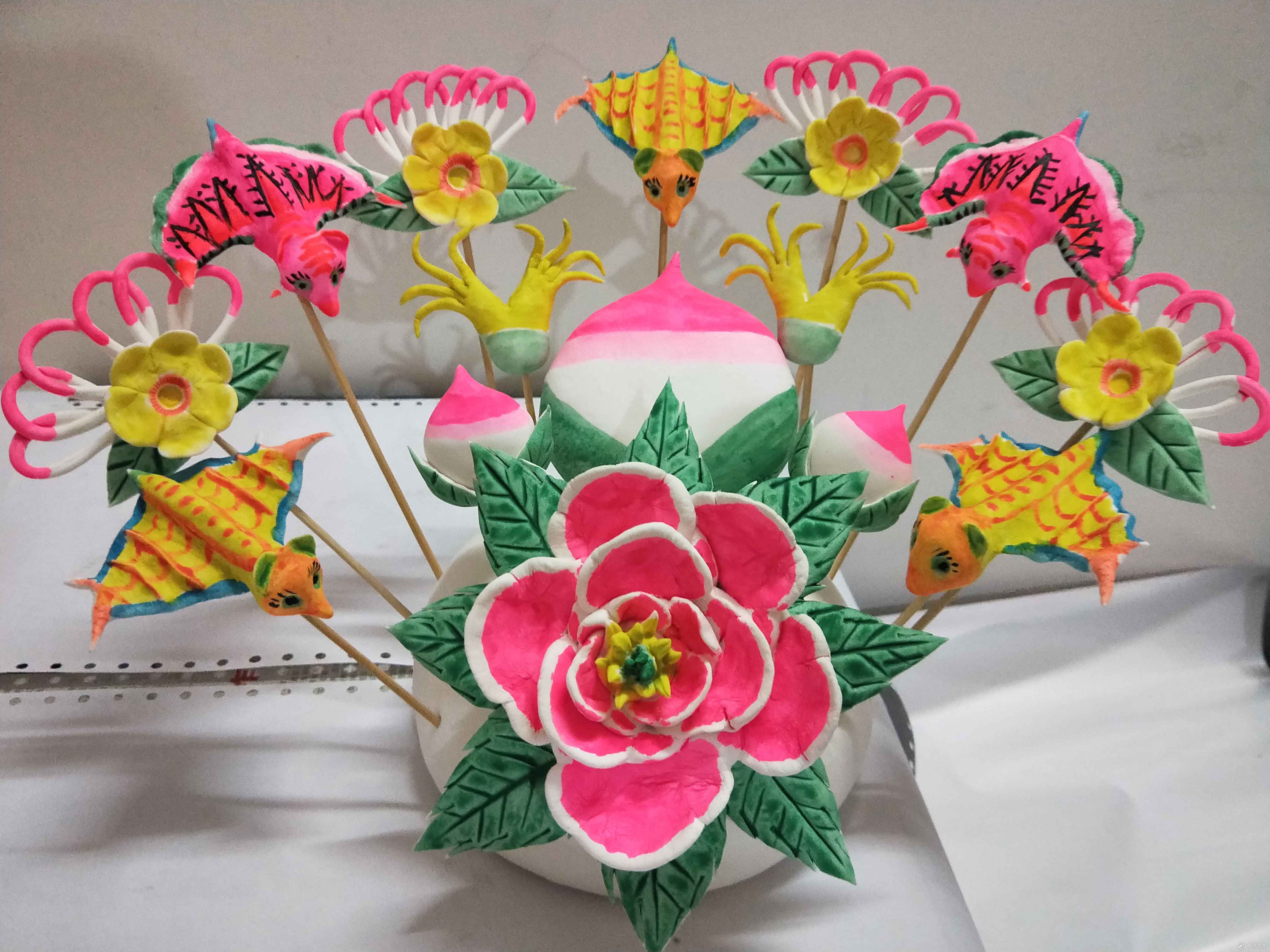 丹凤"面塑张"的花样人生