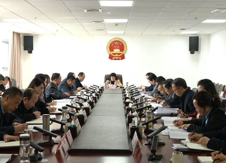 市人大常委会党组召开扩大会议