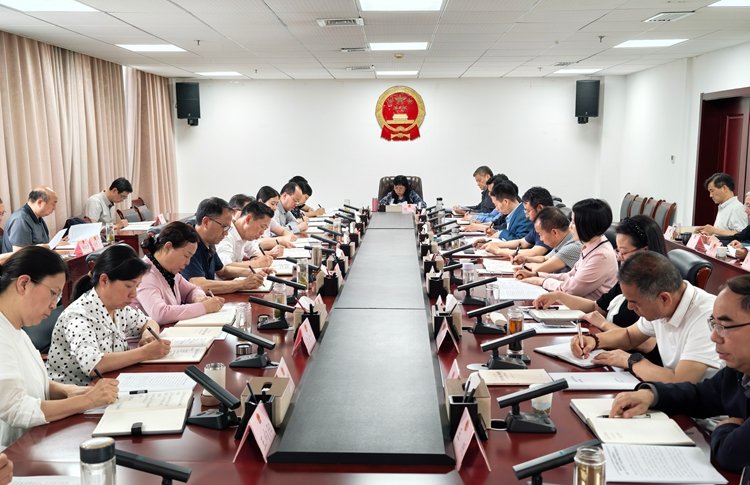 市人大常委会党组召开扩大会议