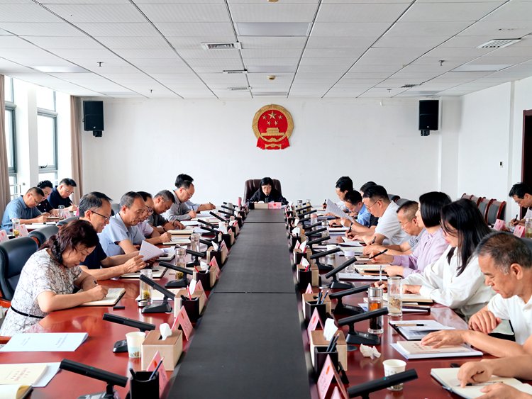市人大常委会党组召开理论学习中心组集体学习会议