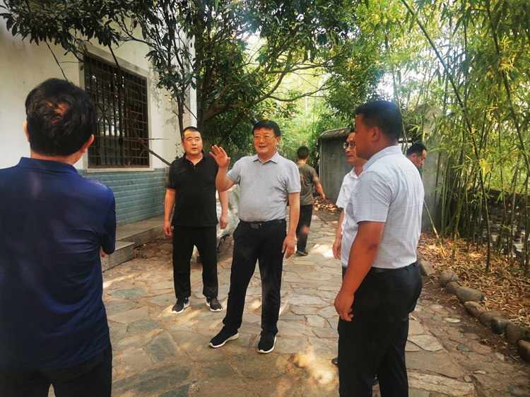 市人大常委会副主任冯永清赴丹凤县督查指导防汛工作