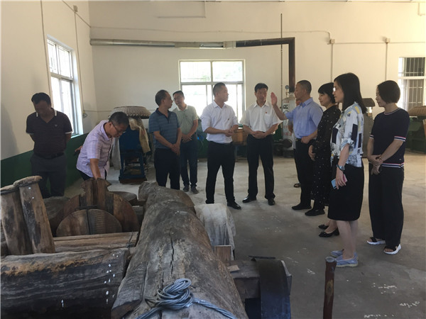 省科协二级巡视员温国伟一行来商调研