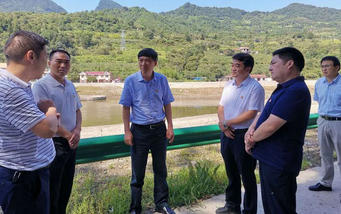 市委常委县委书记李波检查指导防汛救灾工作